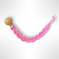Schnullerband mit Muschelmuster